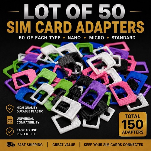 Sets sim card adapter - 50, kit