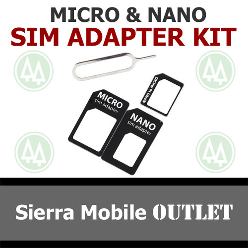 Sim card adapter kit - adapter, micro