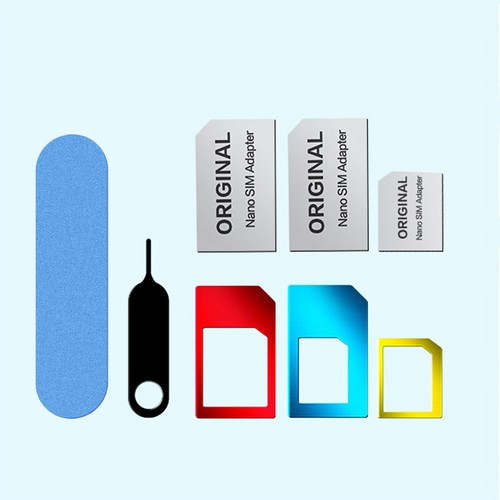 Universal sim card adapter - sim,